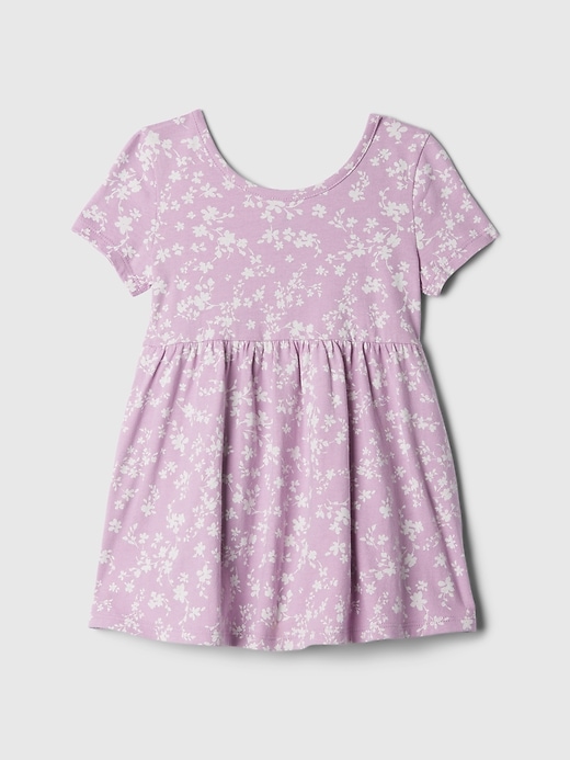 2 of 8 showing, with the color Lavender mist of product Baby & Toddler Mix & Match Skater Dress