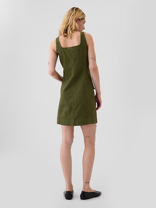 mirror palais gold mini dress Maria Micro Mini Dress in Leite XS