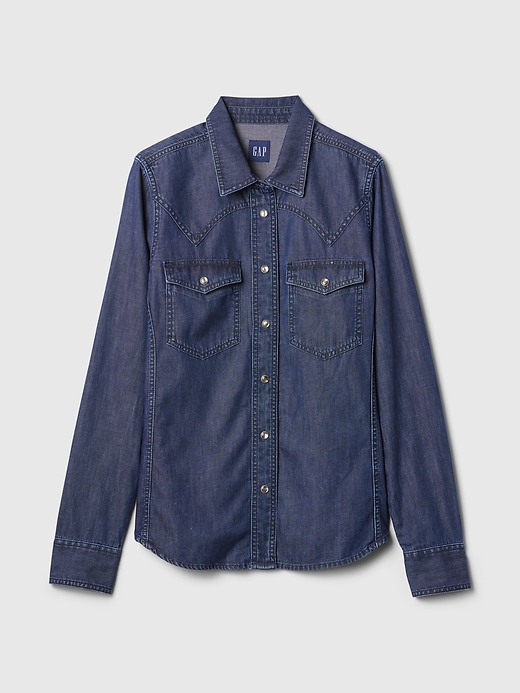 未使用 NEIGHBORHOOD WESTERN SHIRT M デニム Neighborhood denim shirt - Gem