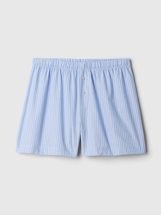 Image number 4 showing, Poplin PJ Boxer Shorts