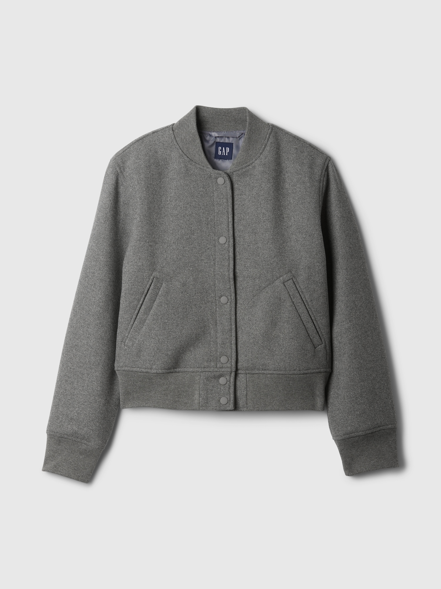 Wool Bomber Jacket Gap
