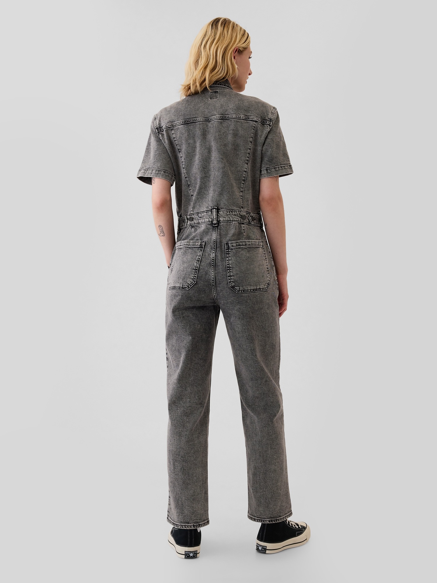 Женский джинсовый комбинезон Gap Denim Jumpsuit — фото 2