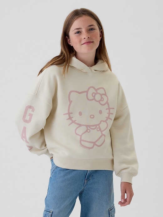 Image number 1 showing, Gap Kids Hello Kitty VintageSoft Hoodie