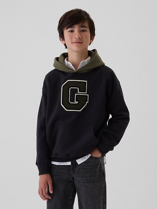 Image number 6 showing, Kids VintageSoft Varsity Hoodie