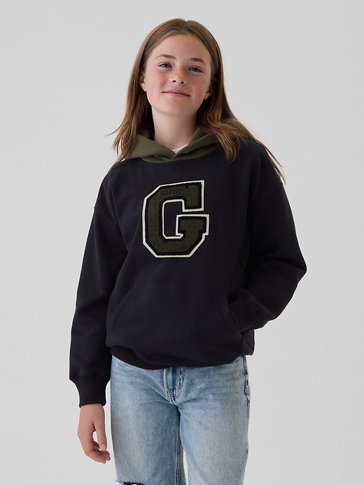 Image number 5 showing, Kids VintageSoft Varsity Hoodie