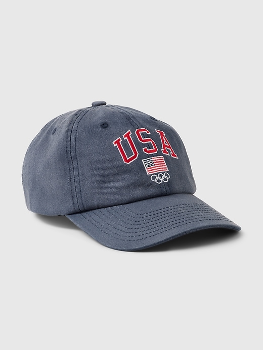 1 of 8 showing, with the color multi logo of product Team USA Baseball Hat