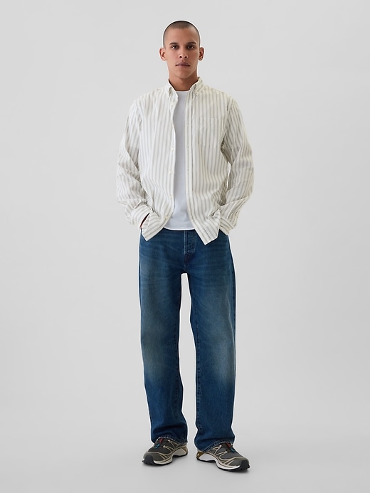 Image number 3 showing, All-Day Poplin Shirt in Classic Fit