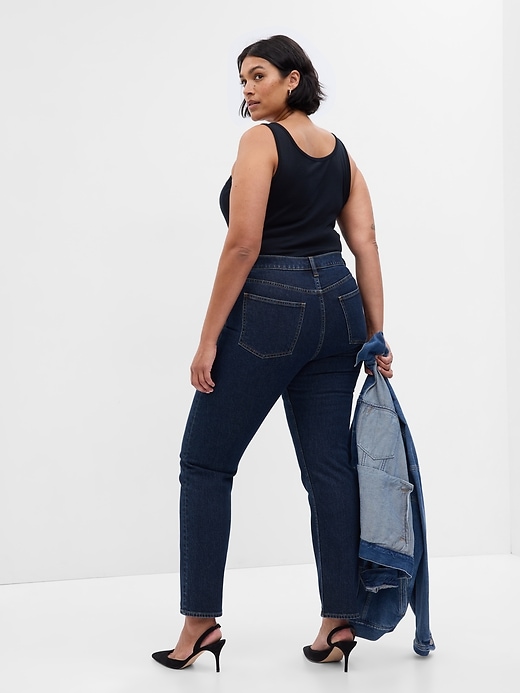 Image number 7 showing, High Rise '90s Straight Jeans