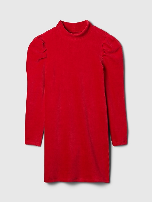 Image number 4 showing, Kids Puff-Sleeve Corduroy Dress