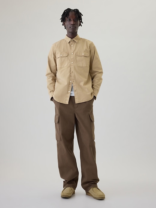 Image number 3 showing, Twill Utility Shirt