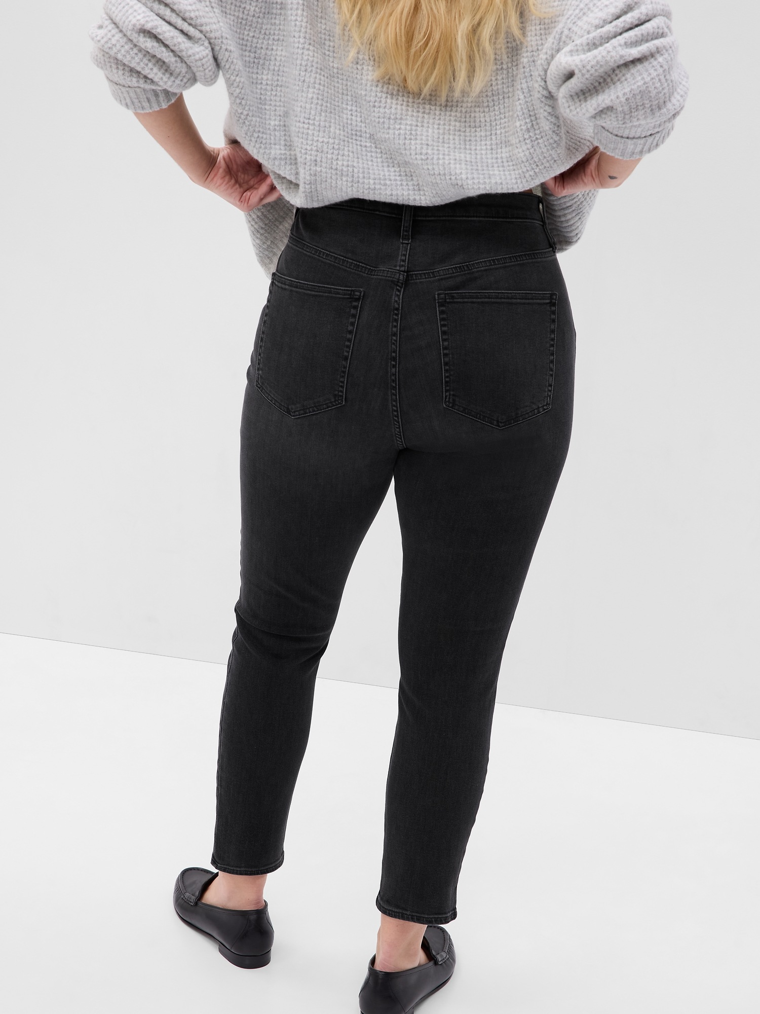 Женские джинсы Gap Sky High Rise True Skinny Jeans — фото 5
