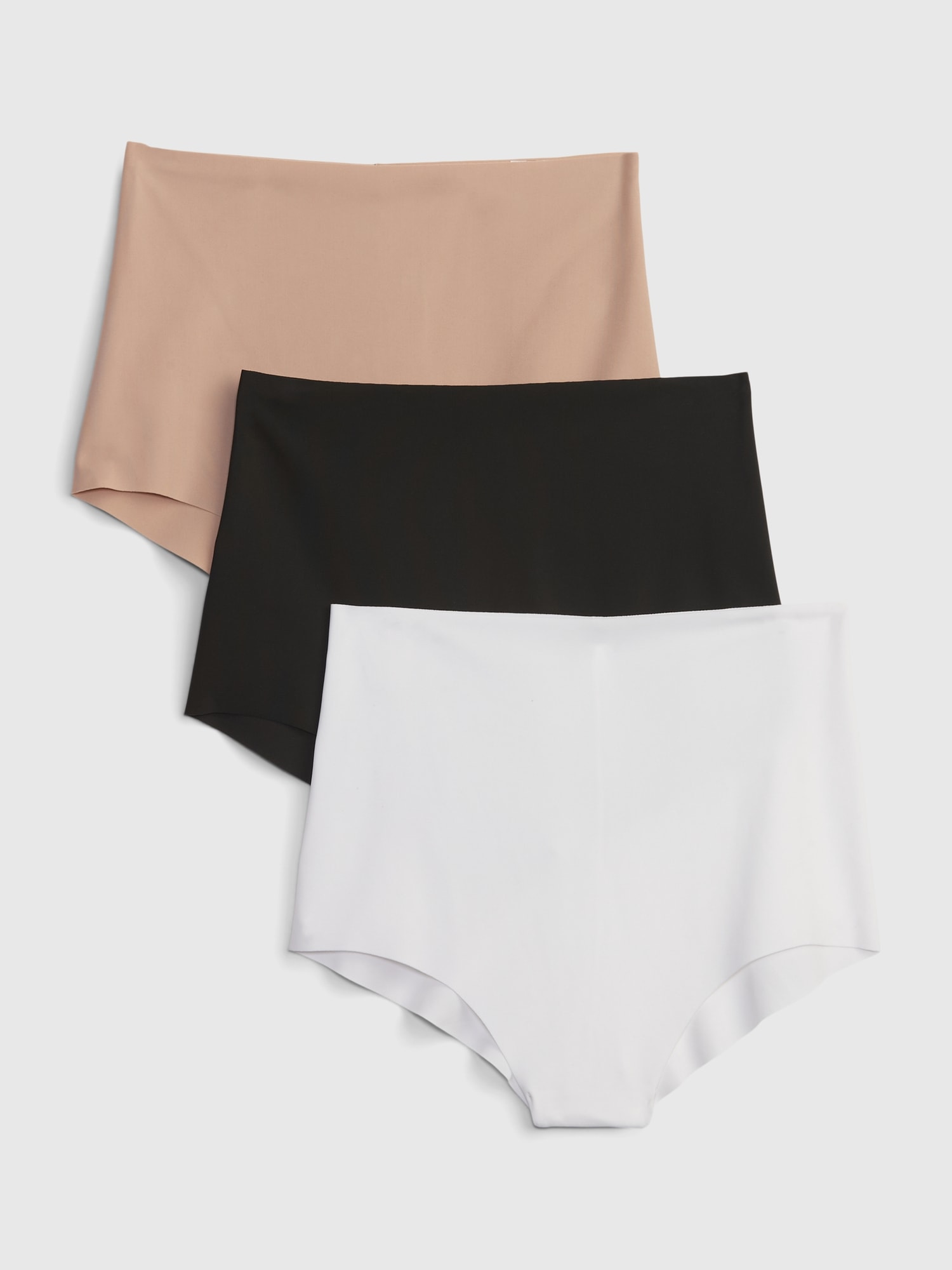 High Rise No Show Cheeky (3-Pack)