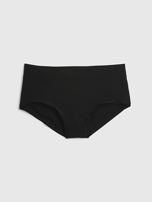 1 of 8 showing, with the color True black of product Organic Stretch Cotton High Rise Hipster