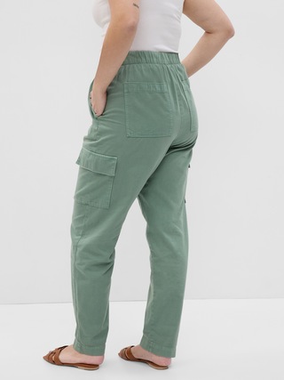 Only Pantaloni Cargo Donna Karin - Vita Media Nero - Comodi E Dal Look Moderno