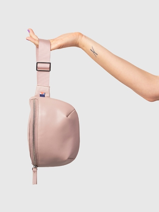 Image number 5 showing, Kibou Mini Vegan Leather Wallet Belt Bag