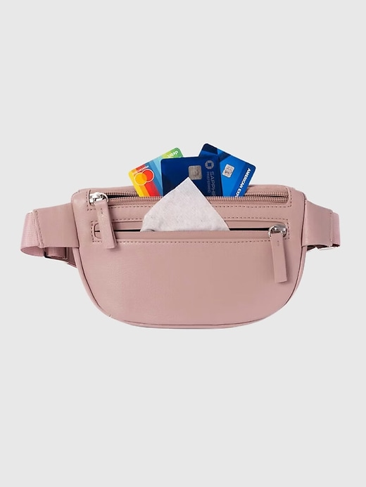 Image number 6 showing, Kibou Mini Vegan Leather Wallet Belt Bag