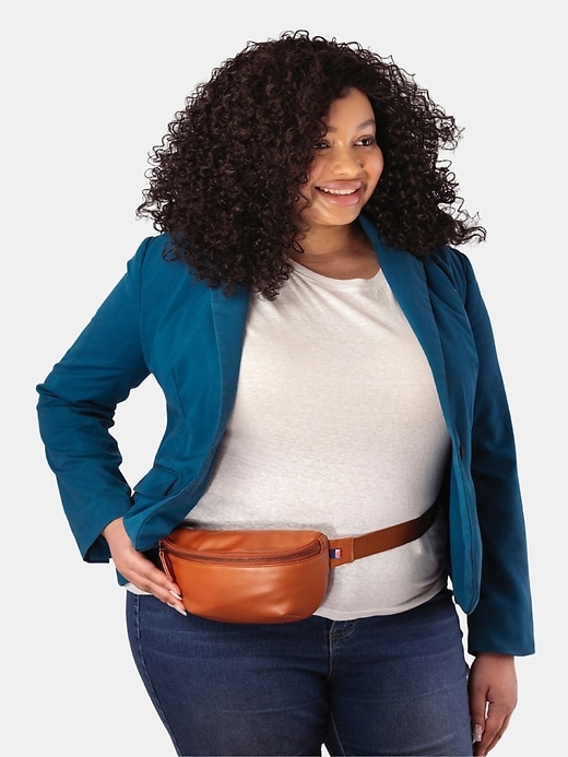 Image number 2 showing, Kibou Mini Vegan Leather Wallet Belt Bag