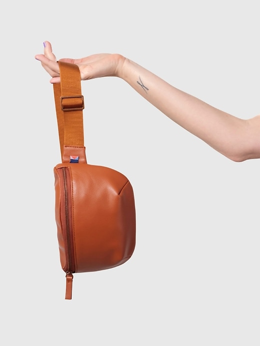 Image number 5 showing, Kibou Mini Vegan Leather Wallet Belt Bag
