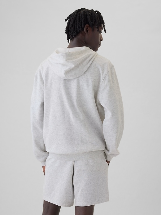 2 of 8 showing, with the color pale heather grey of product Team USA Zip Hoodie
