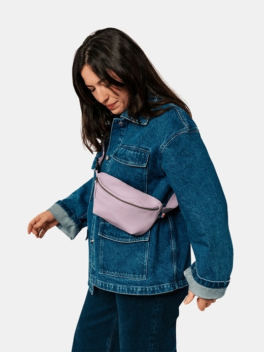Image number 3 showing, Kibou Mini Vegan Leather Wallet Belt Bag