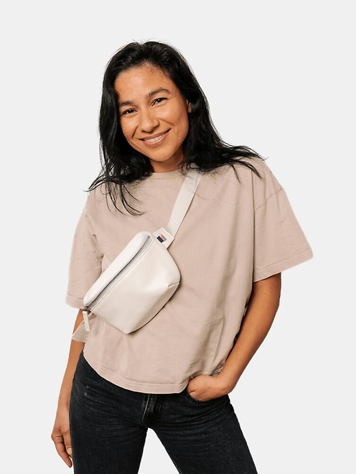 Image number 4 showing, Kibou Mini Vegan Leather Wallet Belt Bag