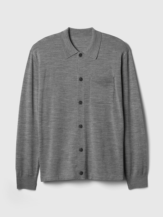 Image number 5 showing, Merino Sweater Shirt