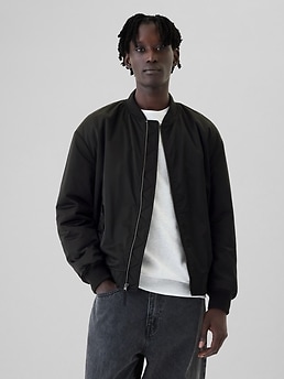 Relaxed Bomber Jacket Gap