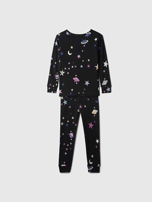 1 of 8 showing, with the color shine stars of product babyGap Organic Cotton PJ Set