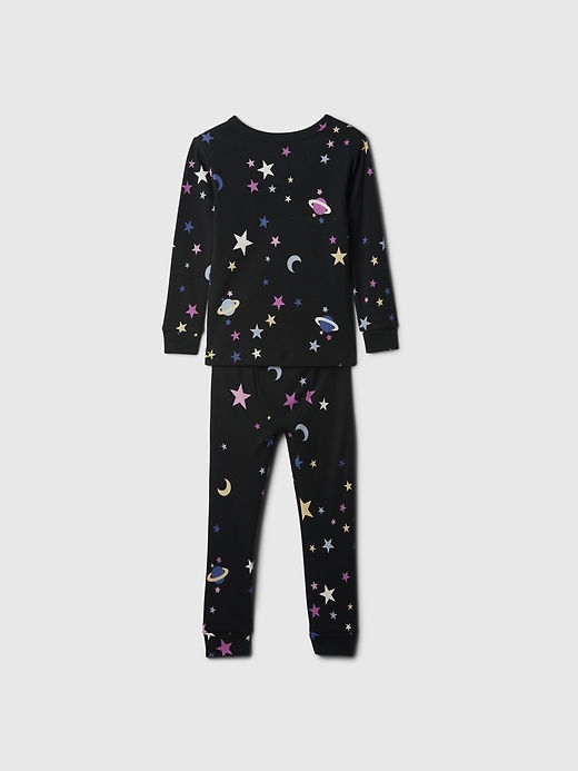2 of 8 showing, with the color shine stars of product babyGap Organic Cotton PJ Set