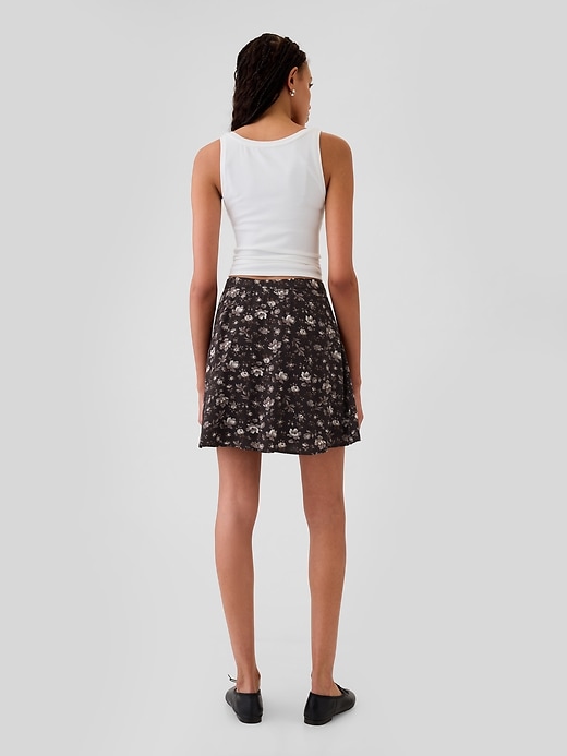 【送料&関税込】  Crepe Skirt Crêpe skirt - Cerise/Floral - Ladies | H&M SG