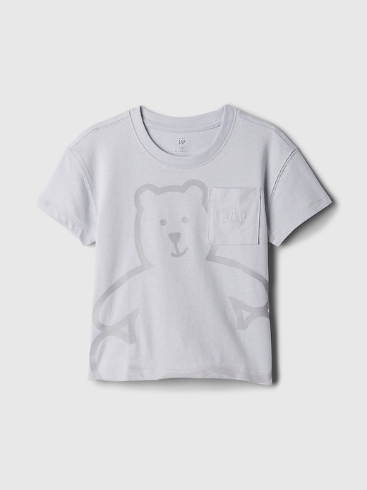 1 of 8 showing, with the color grey matter of product babyGap Logo Pocket T-Shirt