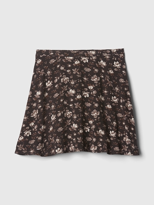 Crepe Floral Mini Skirt | Gap