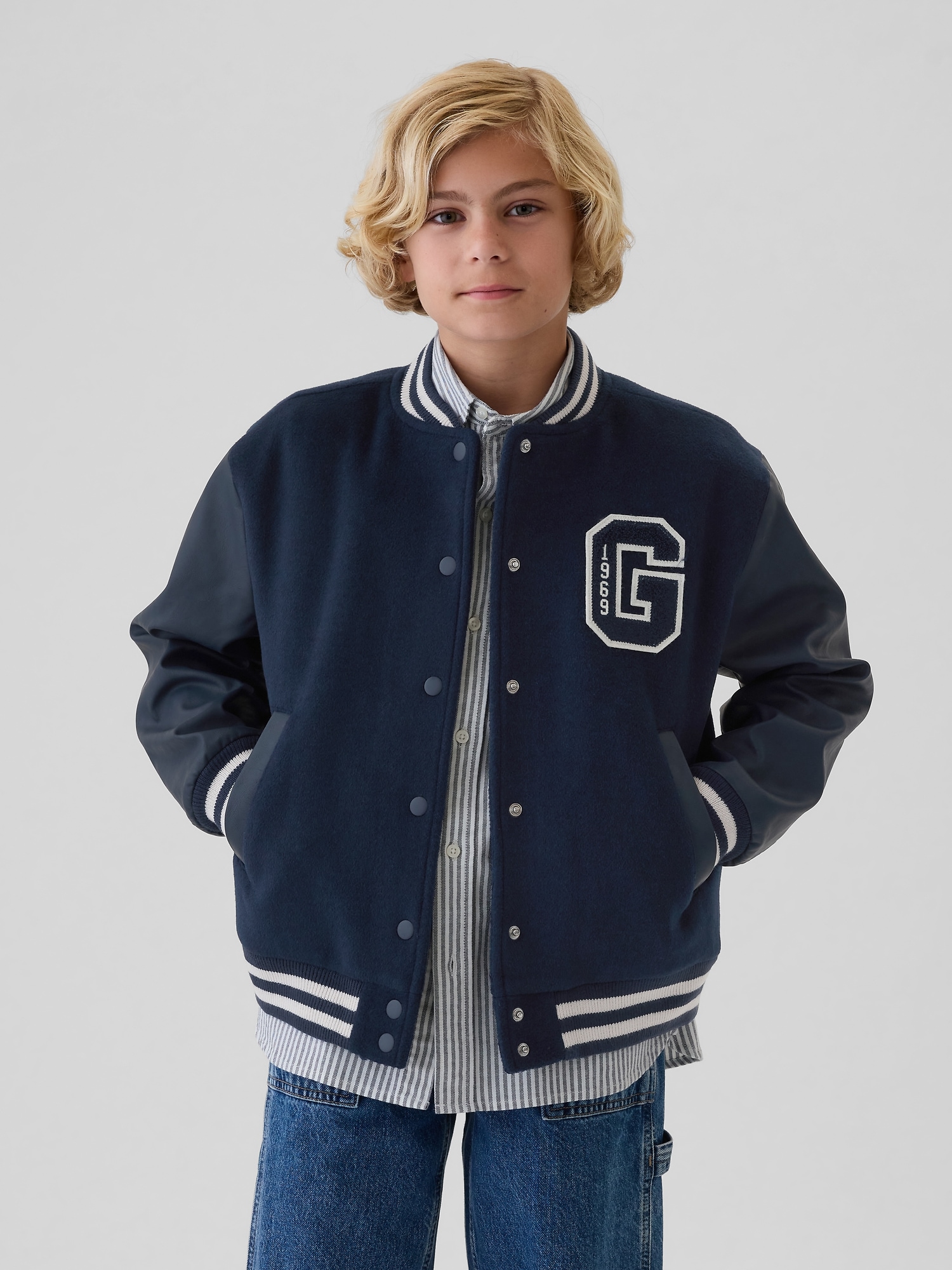 Kids Varsity Jacket Gap