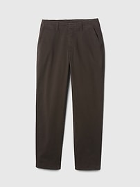 Women s Mid Rise Downtown Khakis by Gap Navy Blue Petite Size 6
