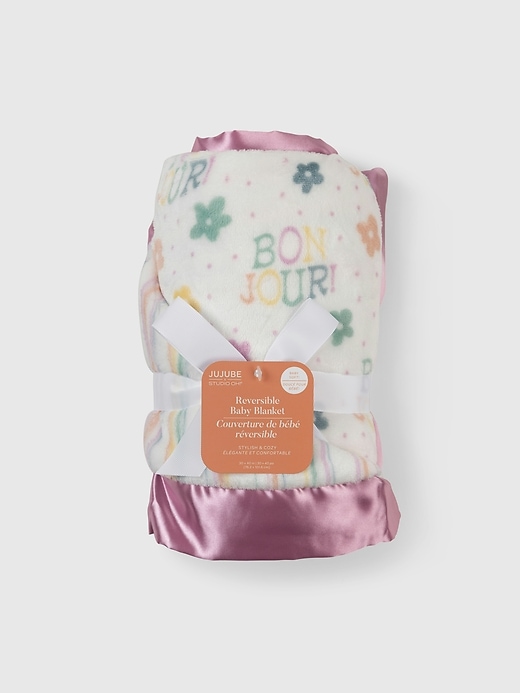 Image number 1 showing, JuJuBe Reversible Baby Blanket