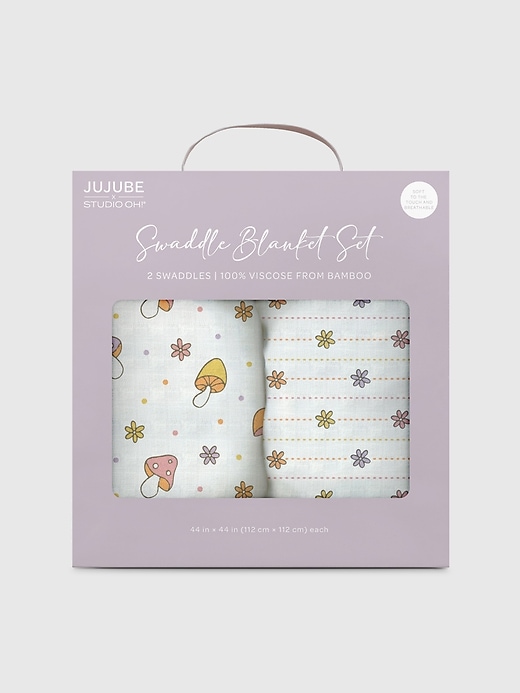 Image number 4 showing, JuJuBe Swaddle Blanket Set
