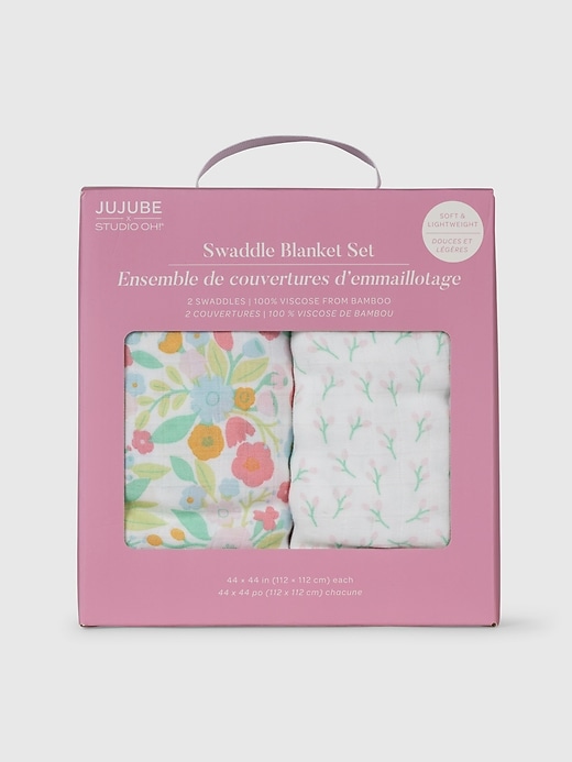 Image number 1 showing, JuJuBe Swaddle Blanket Set