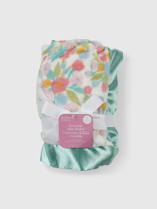 Image number 1 showing, JuJuBe Reversible Baby Blanket
