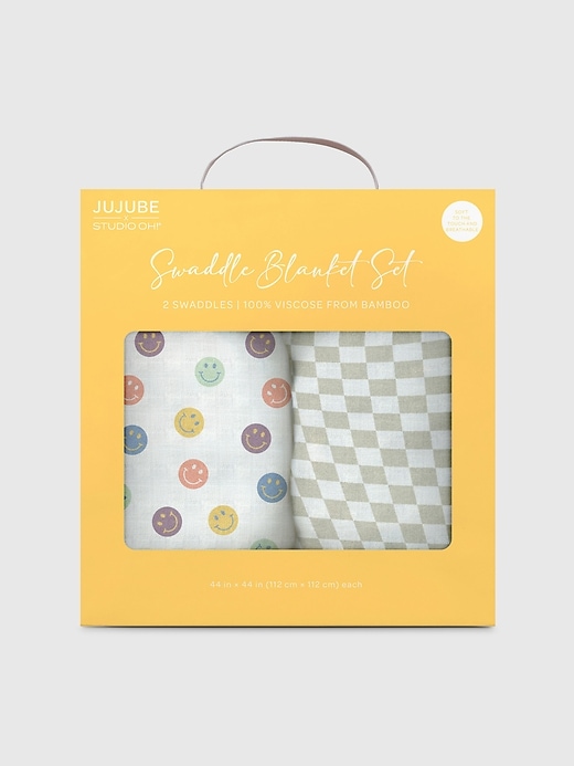Image number 9 showing, JuJuBe Swaddle Blanket Set