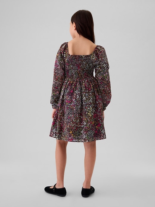 Image number 2 showing, Kids Puff-Sleeve Dress