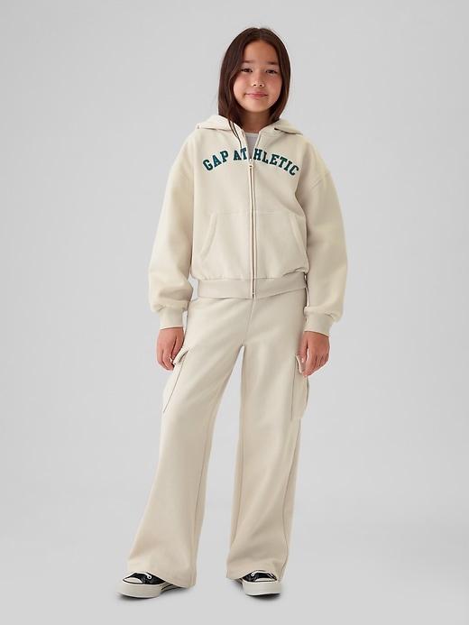 Image number 3 showing, Kids Vintage Soft Gap Logo Zip Hoodie