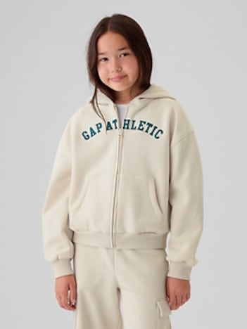 Kids Vintage Soft Gap Logo Zip Hoodie