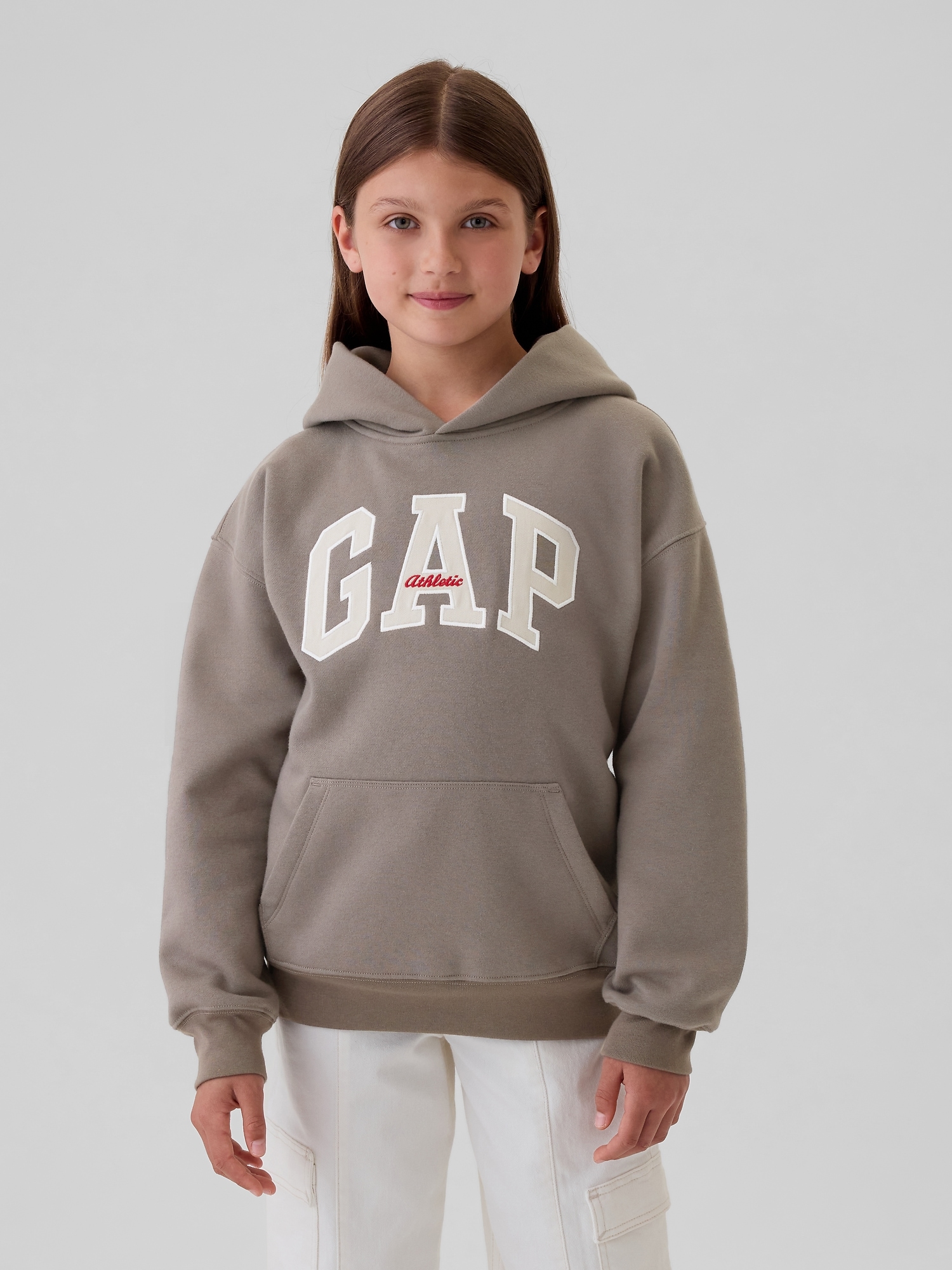 Kids Vintage Soft Athletic Logo Hoodie Gap
