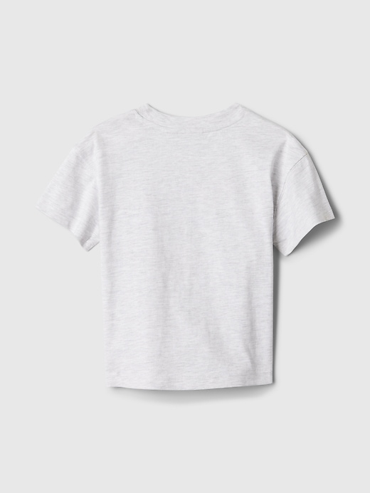 2 of 8 showing, with the color pale heather grey of product babyGap Team USA Graphic T-Shirt