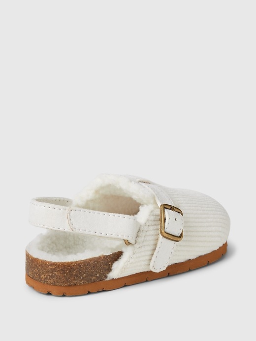 Image number 4 showing, Baby & Toddler Cozy Corduroy Clogs
