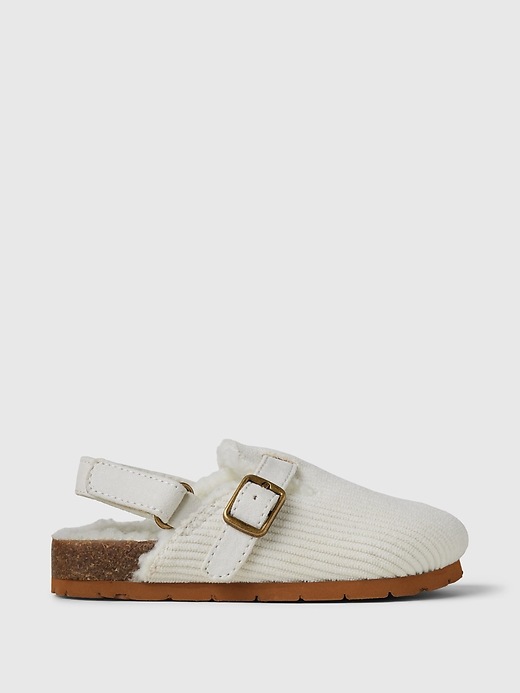 Image number 1 showing, Baby & Toddler Cozy Corduroy Clogs