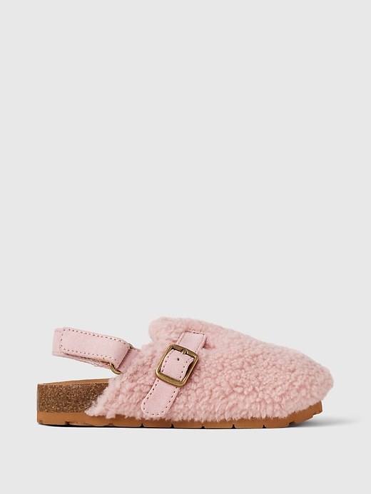Image number 1 showing, Baby & Toddler Sherpa Clogs