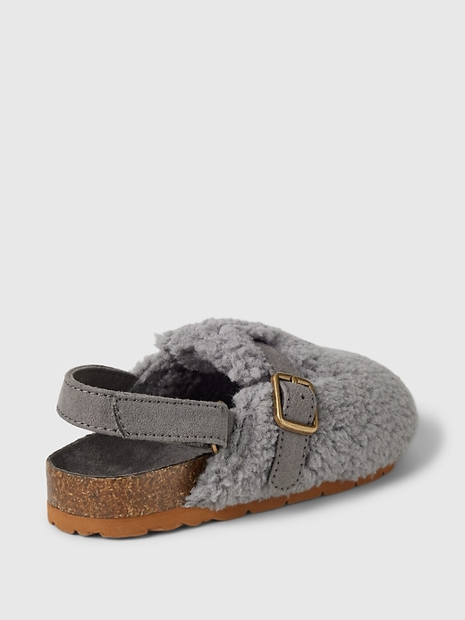 Image number 4 showing, Baby & Toddler Sherpa Clogs