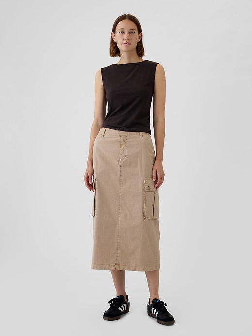 Utility Cargo Midi Skirt | Gap