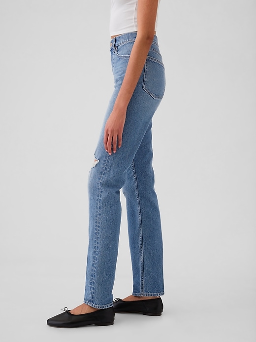 Image number 3 showing, High Rise '90s Straight Jeans